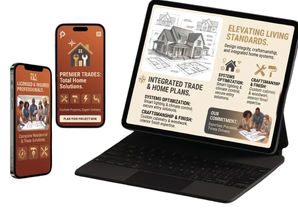 Modern Home Services Web Design in New Orleans