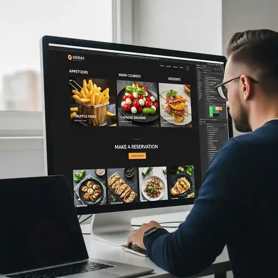 Restaurant Website Development in New Orleans