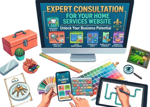 Free Home Service Web Design Consultation