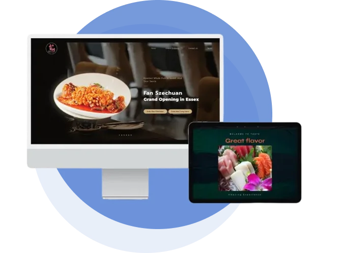 Better Restaurant Website designs