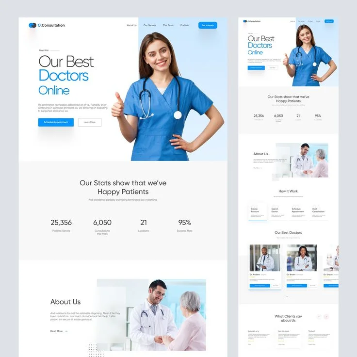 Website Design for Doctors