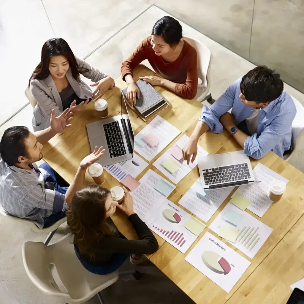 Landscape website experts developing a growth strategy