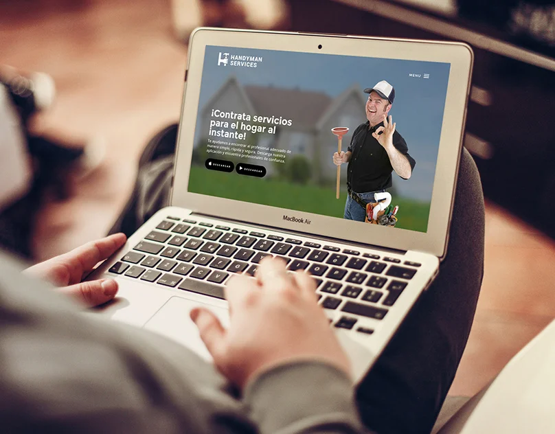 Expert handyman website design for a New Orleans business