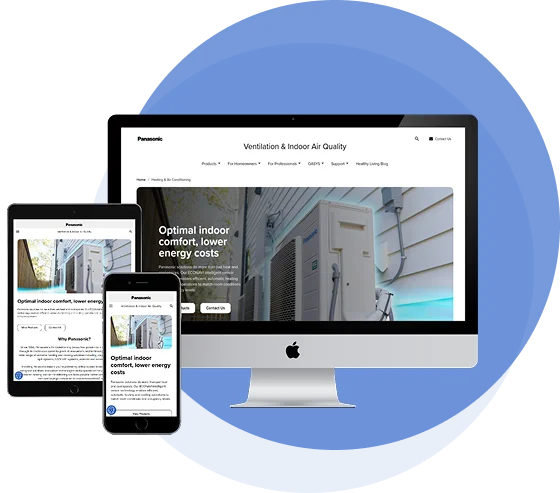 Professional Website Mockup for HVAC Businesses in New Orleans